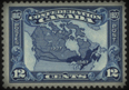 Stamp in honour of the Confederation and the expansion west