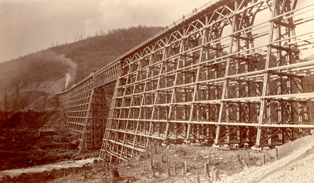 Mountain Creek Bridge at Selkirk in British Columbia
