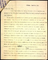 Letter from Fleming to Dr. Ross