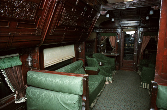 Company railcar used by Cornelius Van Horne